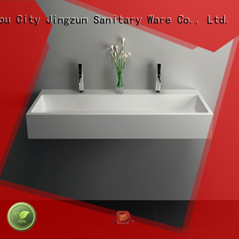 Find Cast Stone Solid Surface Bathroom Countertop Basin Jz9023