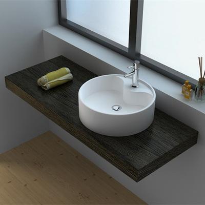 Cast Stone Solid Surface Countertop Wash Basin JZ9062