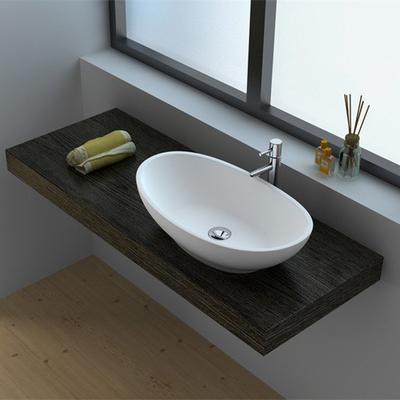 Cast Stone Solid Surface Bathroom Countertop Basin JZ90 Series