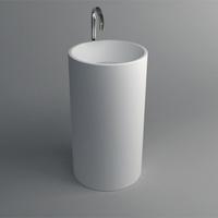 Solid Surface Pedestal Freestanding Basin JZ2011