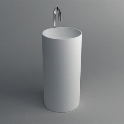 Solid Surface Pedestal Freestanding Basin JZ2012