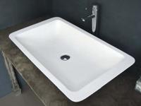 Cast Stone Solid Surface Bathroom Countertop Basin JZ9013
