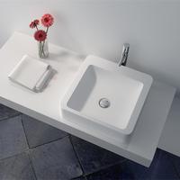 Cast Stone Solid Surface Bathroom Countertop Sink JZ9011
