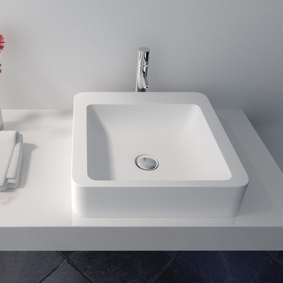 Basin Jz9011 White Solid Surface Countertops Solid Surface Basin