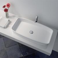 Cast Stone Solid Surface  Bathroom Countertop Basin series