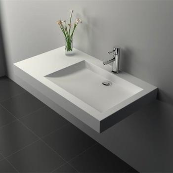 Cast Stone Solid Surface Bathroom Countertop Basin JZ9020a