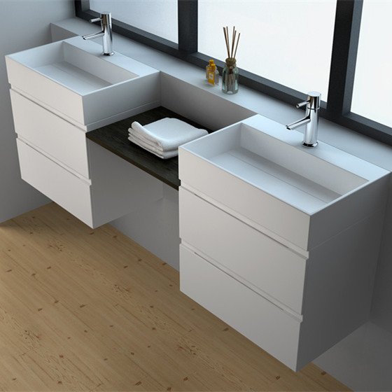 Solid Surface Seamless Cabinet series