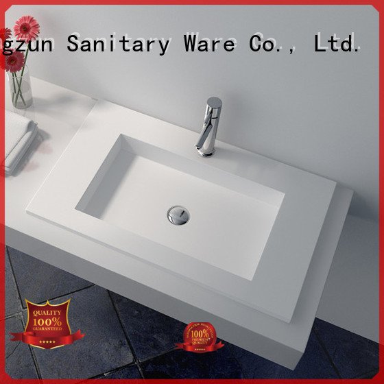 Cast Stone Solid Surface Countertop Wash Basin Jz9029 Jingzun Baths