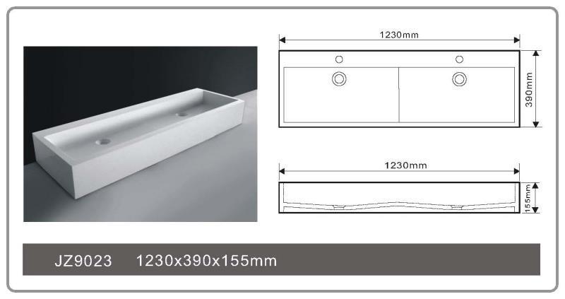 JINGZUN BATH solid surface/stone resin basin/sink JZ9023 JINGZUN BATH solid surface/stone resin basin/sink JZ9023