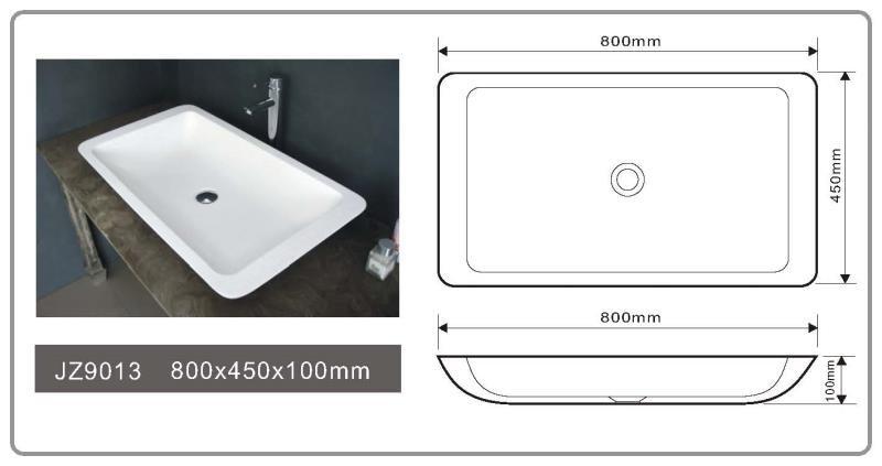 JINGZUN BATH solid surface/stone resin basin/sink JZ9013 JINGZUN BATH solid surface/stone resin basin/sink JZ9013