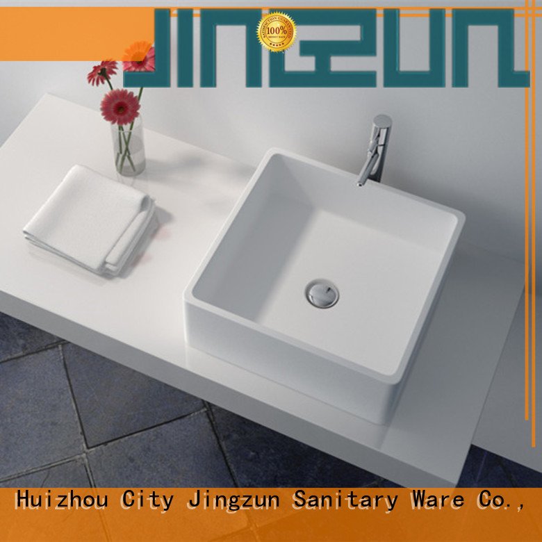 Find Cast Stone Solid Surface Countertop Wash Basin Jz9008 On
